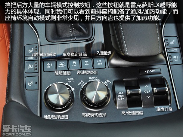外观激进换装8at实拍2016款雷克萨斯lx570
