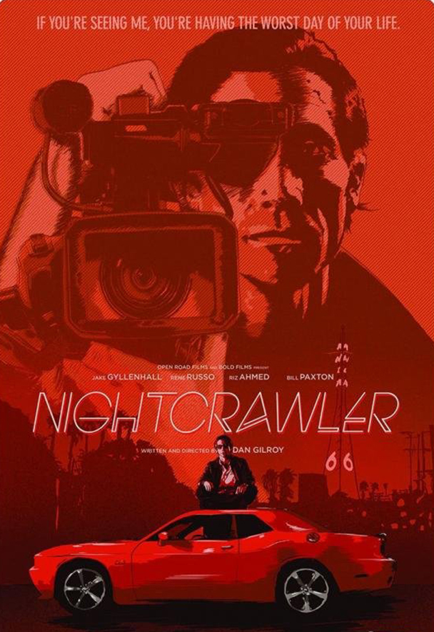 电影《夜行者》海报hellcat,翻译过来就是悍妇,泼妇的意思,用这样不