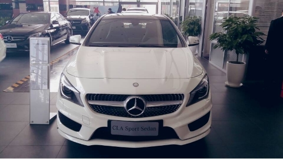 中升奔驰cla运动轿车到店 欢迎赏车品鉴