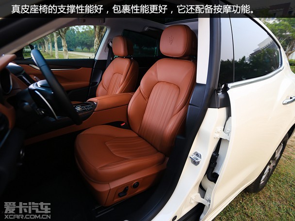 内饰/空间小结:虽然玛莎拉蒂levante轴距超过3米,但同许多重视运动