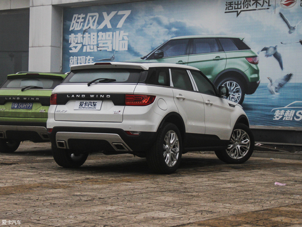 新款陆风x7无锡暂未到店接受预定