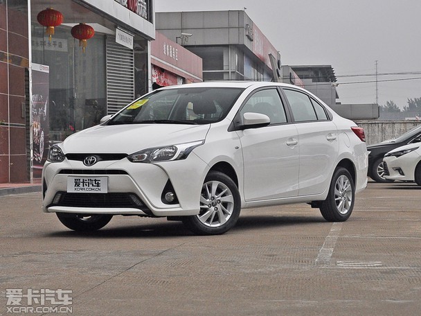 入门三厢车新星yarisl致享新车到店