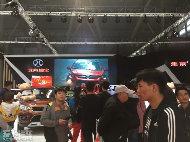 致敬经典 北京bj20亮相包头车展
