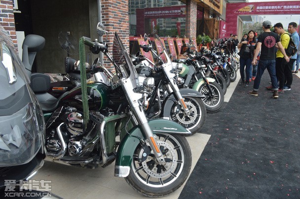【图文】美国印第安摩托车广西店新闻发布会落