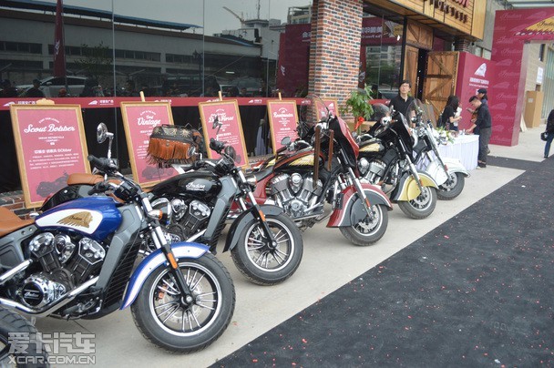 【图文】美国印第安摩托车广西店新闻发布会落