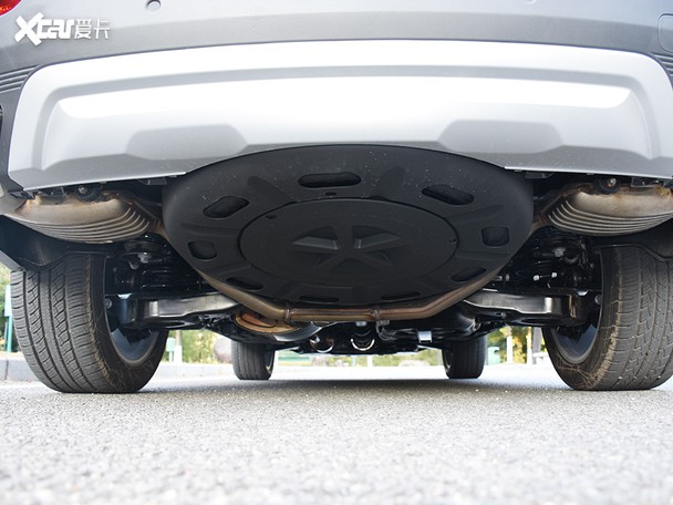 东莞车市 导购汇总 霸气时尚的猛将 爱卡实拍东风风光ix7    底盘方面