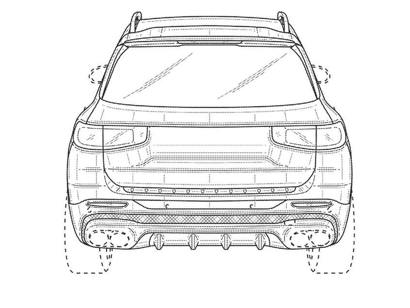 奔馳amgglb45車型專利圖將明年發佈