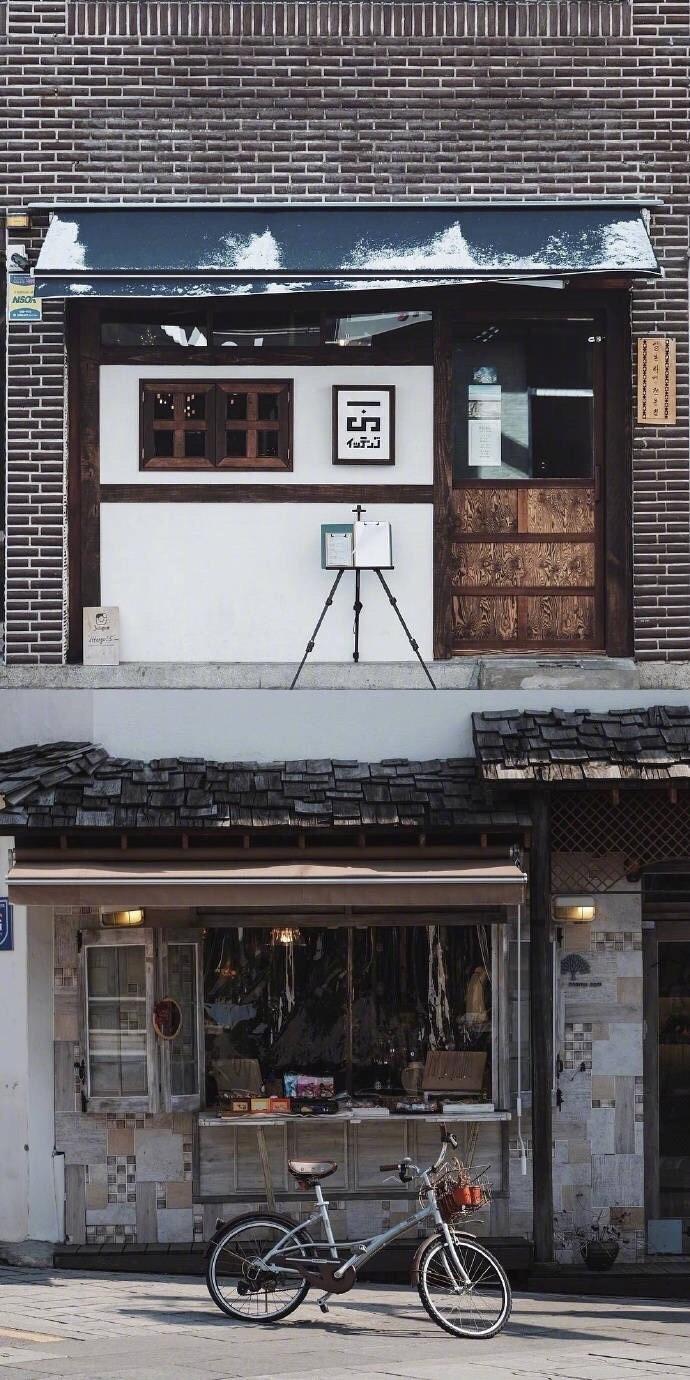 背包十年#日本街头小店,超有感觉啊