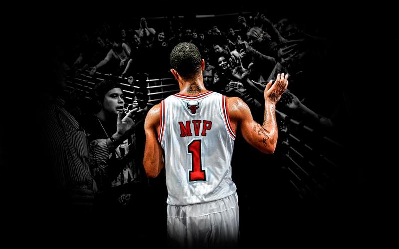 曾经的最年轻mvp 德里克罗斯