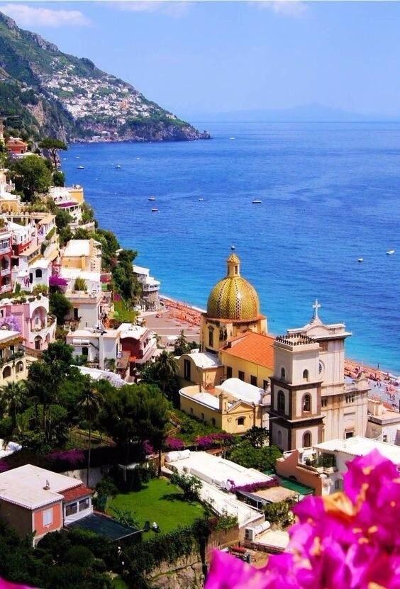 玩转地球一座海岸边的童话小镇意大利positano