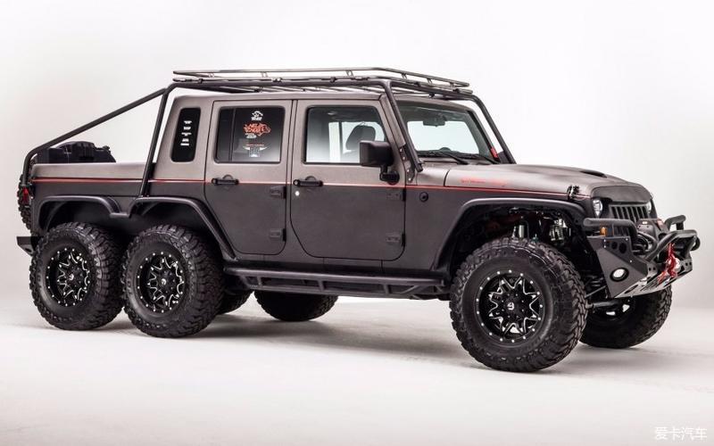 改而不装13地狱猫6轮吉普牧马人这个jeep6x6我给满分