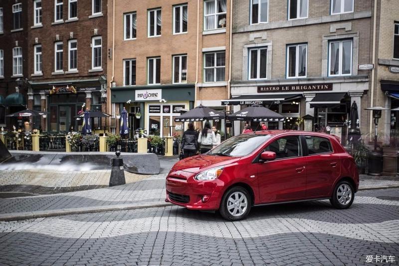 大家来侃车#三菱海外版小型两厢车,没有引进国内