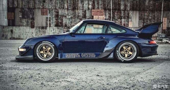 妹子聊車porsche993rwb保時捷經典風