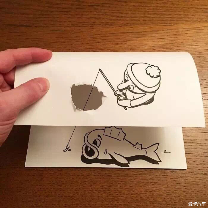 huskmitnavn有趣的纸上立体插画艺术