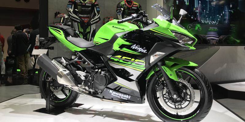 川崎2018款ninja 400,2017東京車展實拍