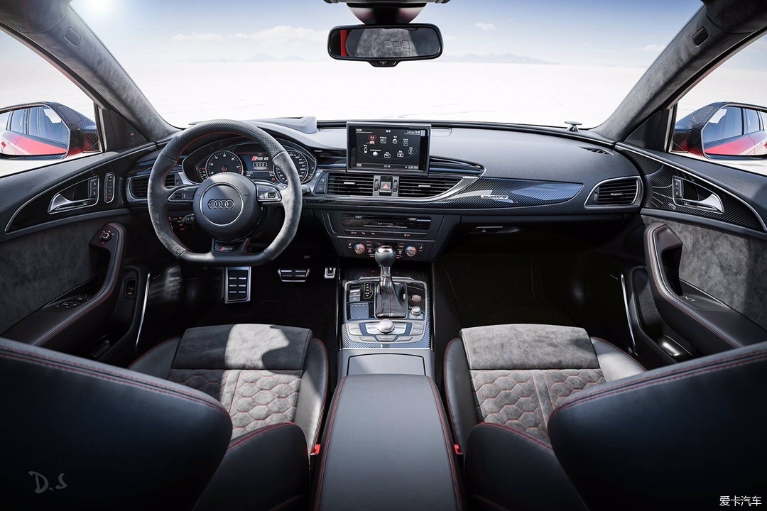 奥迪rs6内饰 车灯真好看-xbb车迷社区