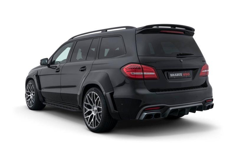 改而不装13brabusgls850基于amggls63850马力1450牛米2018日内瓦车展