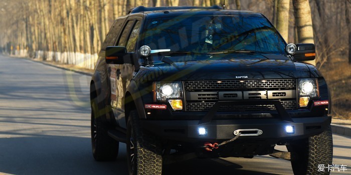 福特勇猛者f150改装四驱全地形suv越野7座