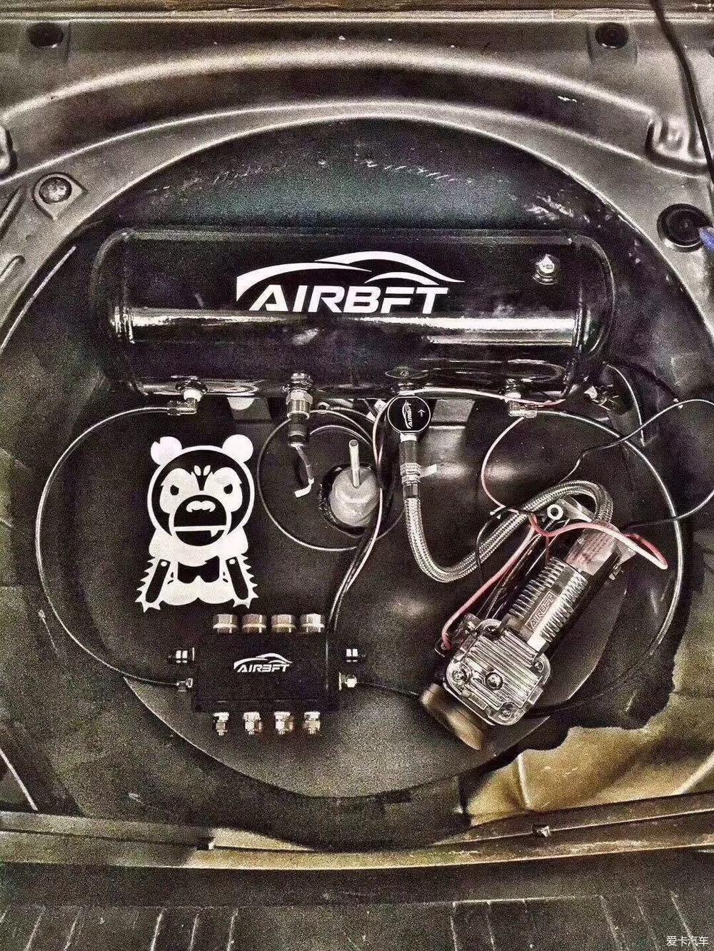 宝马e46 airbft气动避震