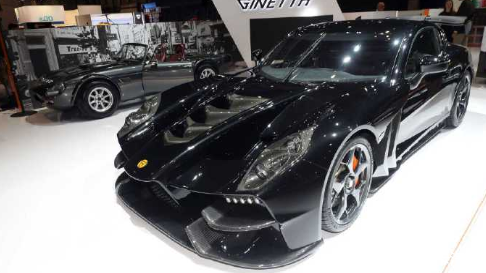 英国的小众超跑ginettaakula鲨鱼搭载60lv8自然吸气引擎匹配6速序列式