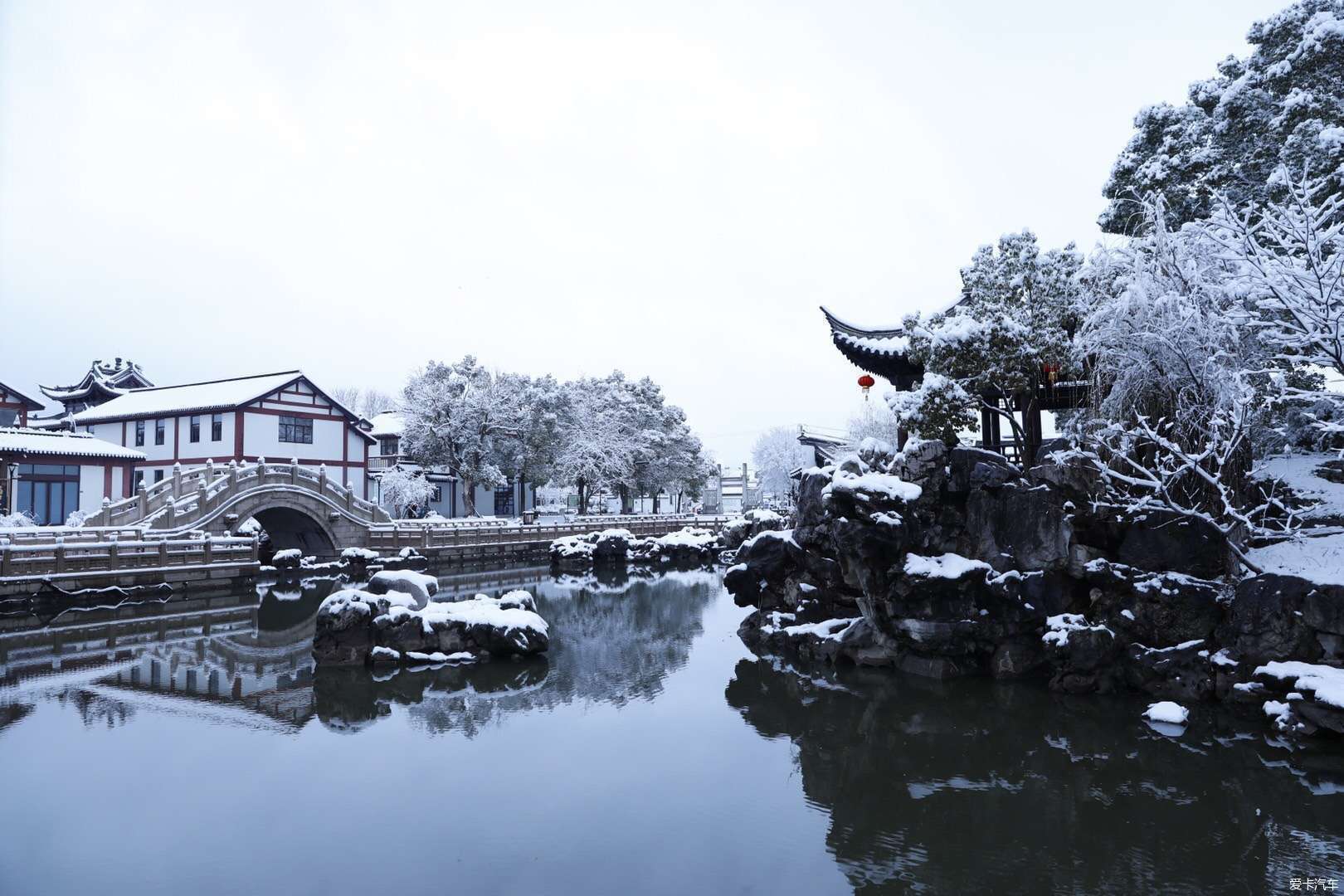 江苏无锡雪景图片