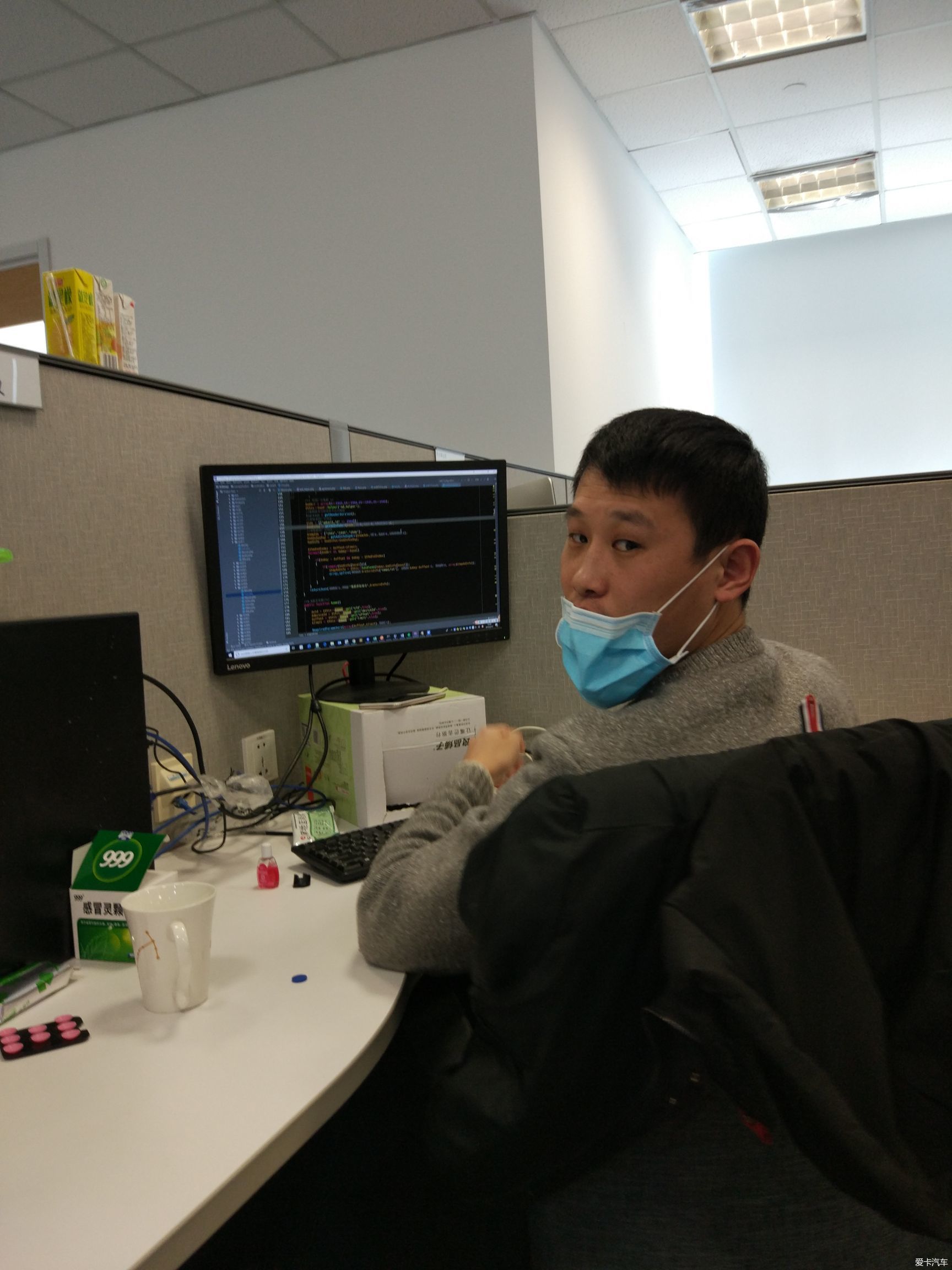 和春天打个照面