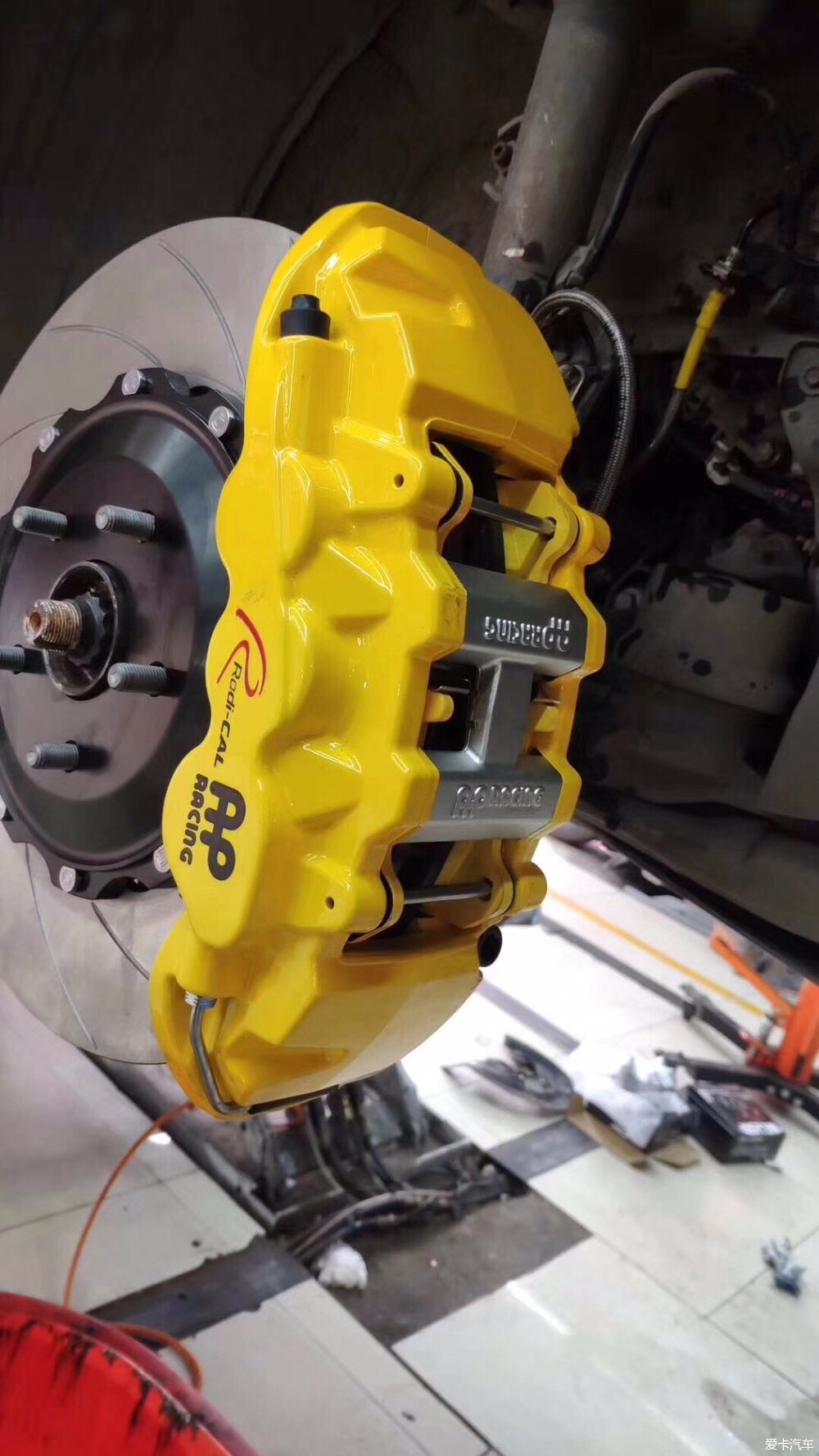 【ap刹车卡钳】汉兰达改装ap85系列前六后四