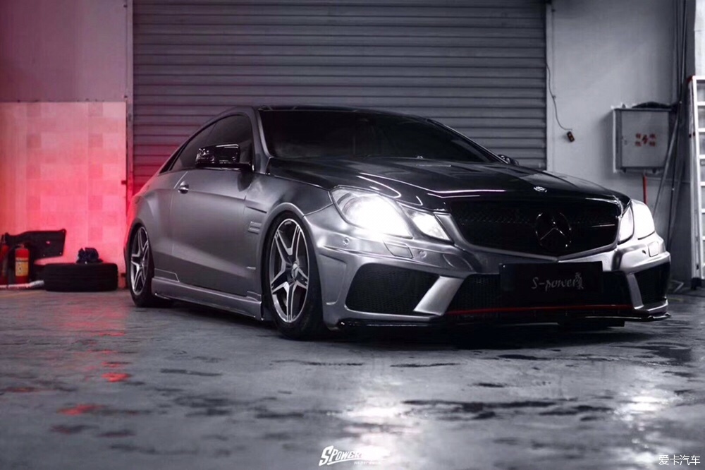 s-power改装奔驰e260改装airbft气动套件
